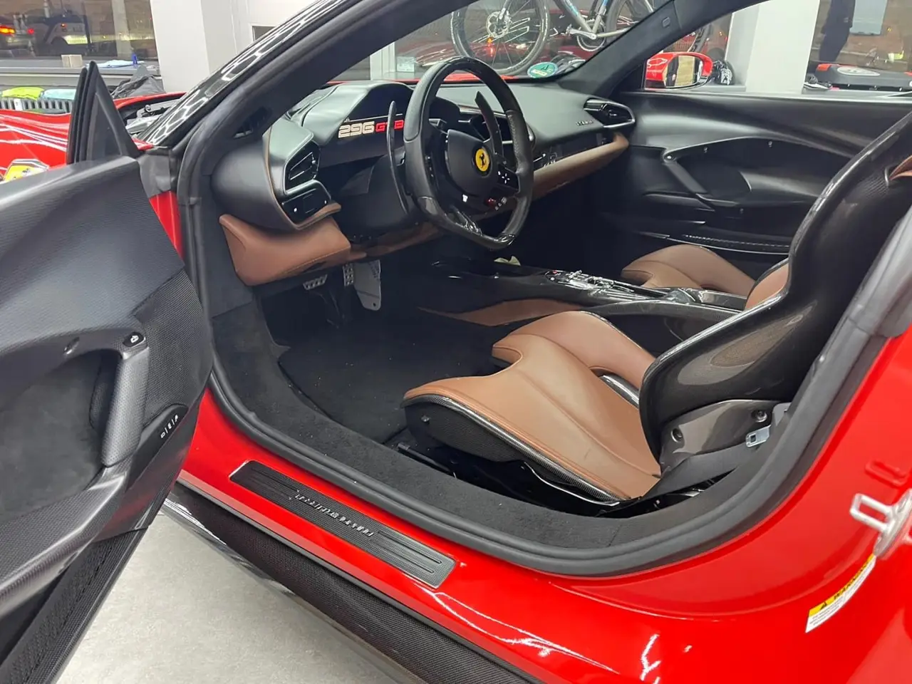 Ferrari 296 GTB 2023, front view — Zurich Luxury Car Rental, Zurich. Ferrari 296 GTB in Zurich The Ferrari 296 GTB is available to rent in Zurich as a…