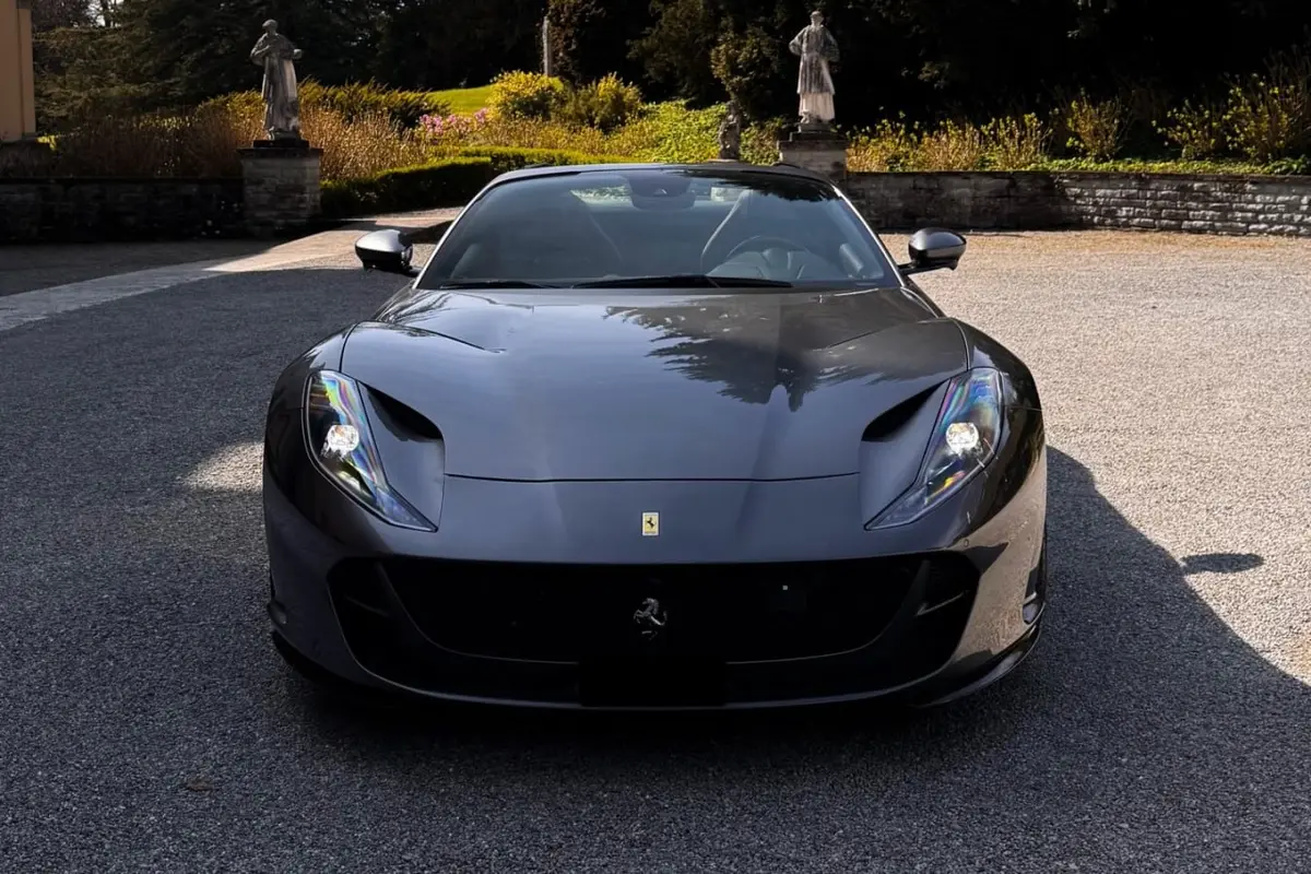 Ferrari 812 GTS 2024, interior — Zurich Luxury Car Rental, Zurich. Ferrari 812 GTS in Zurich The Ferrari 812 GTS 2024 is available to rent in Zurich for…