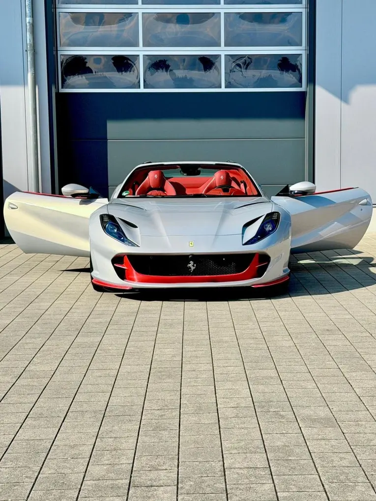 Ferrari 812 GTS 2024, exterior — Zurich Luxury Car Rental, Zurich. Ferrari 812 GTS in Zurich The Ferrari 812 GTS is available to rent in Zurich for guests…