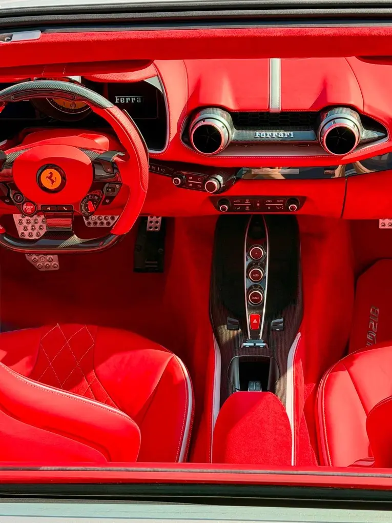Ferrari 812 GTS 2024, dashboard — Zurich Luxury Car Rental, Zurich. Ferrari 812 GTS in Zurich The Ferrari 812 GTS is available to rent in Zurich for guests…