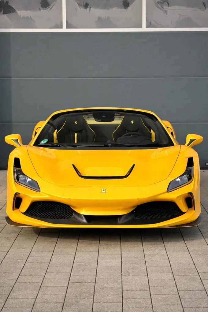 Ferrari F8 SPIDER 2023, rear view — Zurich Luxury Car Rental, Zurich. Ferrari F8 SPIDER in Zurich The Ferrari F8 SPIDER 2023 is available to rent in Zurich as…