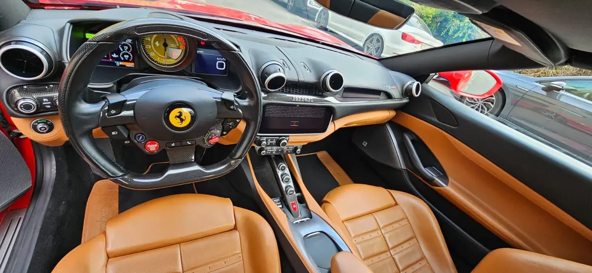 Ferrari Portofino M 2023, front view — Zurich Luxury Car Rental, Zurich. Ferrari Portofino M in Zurich The Ferrari Portofino M is available for hire in Zurich as…