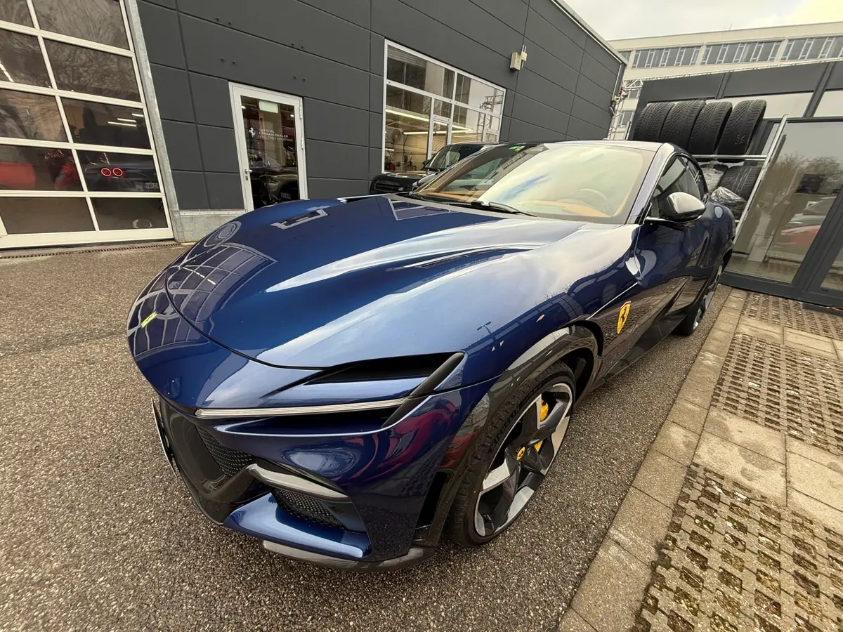 Ferrari Purosangue 2024, front view — Zurich Luxury Car Rental, Zurich. Ferrari Purosangue in Zurich The Ferrari Purosangue is available to rent in Zurich as a…