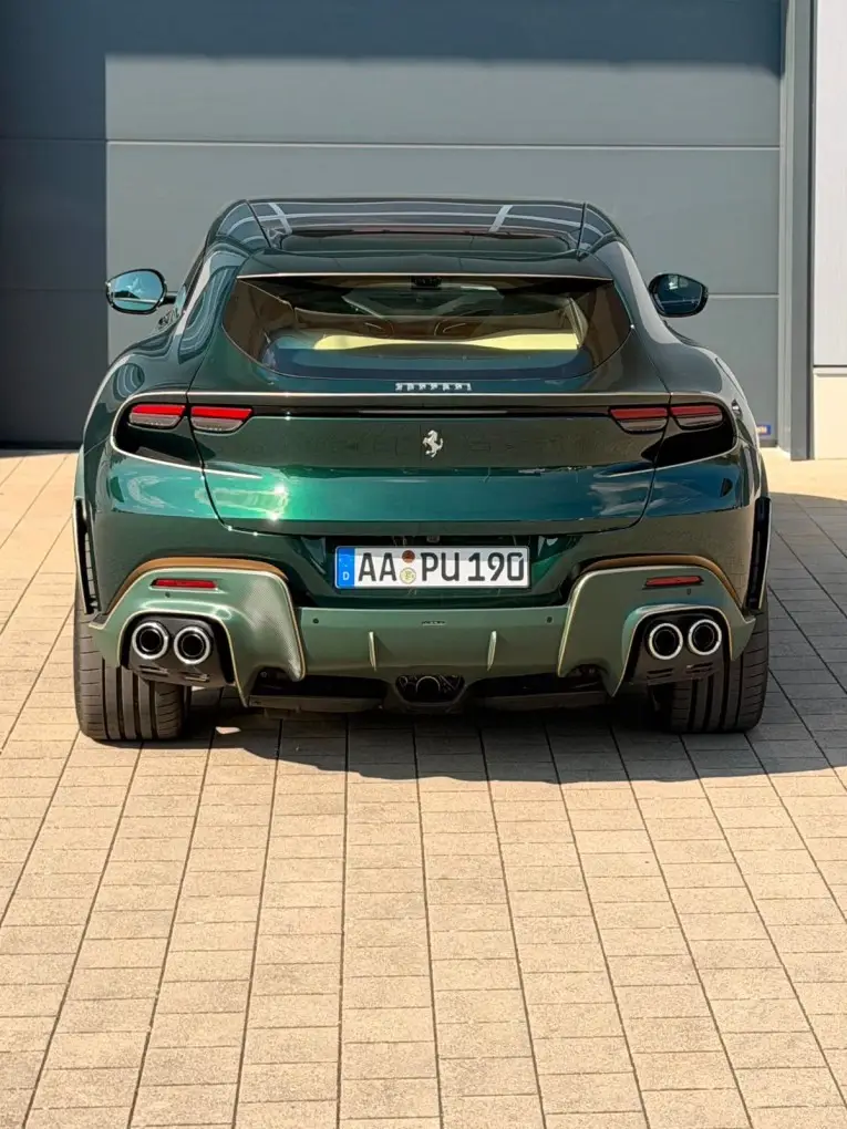 Ferrari Purosangue Atelier 2025, front view — Zurich Luxury Car Rental, Zurich. Ferrari Purosangue Atelier in Zurich The Ferrari Purosangue Atelier 2025 is available for…