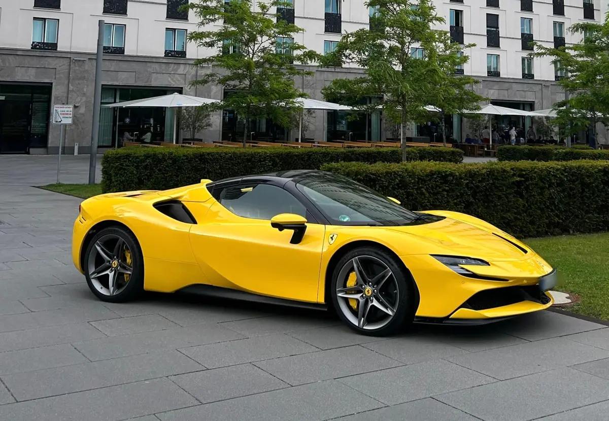 Ferrari SF90 Spider 2024 — Zurich Luxury Car Rental, Zurich. Ferrari SF90 Spider in Zurich The Ferrari SF90 Spider 2024 is available for rental in…