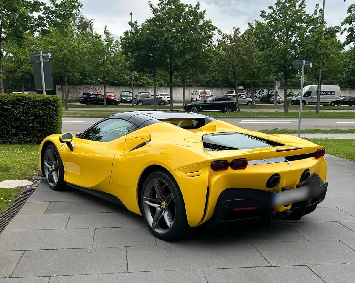Ferrari SF90 Spider 2024, front view — Zurich Luxury Car Rental, Zurich. Ferrari SF90 Spider in Zurich The Ferrari SF90 Spider 2024 is available for rental in…