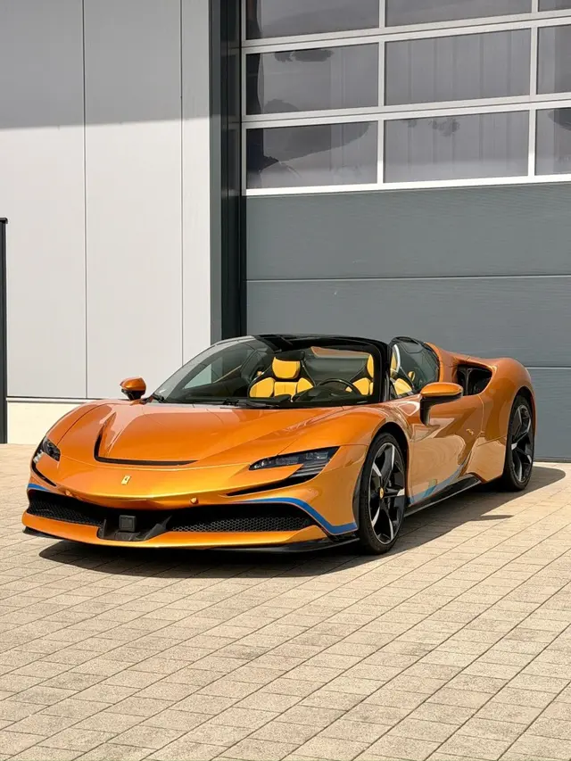 Ferrari SF90 Spider Tailor Made 2025 — Zurich Luxury Car Rental, Zurich