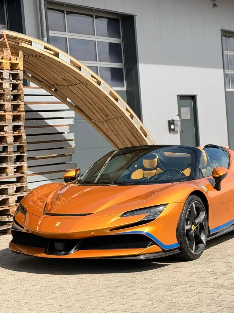 Ferrari SF90 Spider Tailor Made 2025, rear view — Zurich Luxury Car Rental, Zurich. Ferrari SF90 Spider Tailor Made in Zurich The Ferrari SF90 Spider Tailor Made is offered…