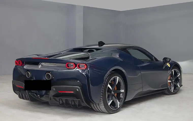 Ferrari SF90 Stradale 2025, interior — Zurich Luxury Car Rental, Zurich. Ferrari SF90 Stradale in Zurich The Ferrari SF90 Stradale is available for rental in…