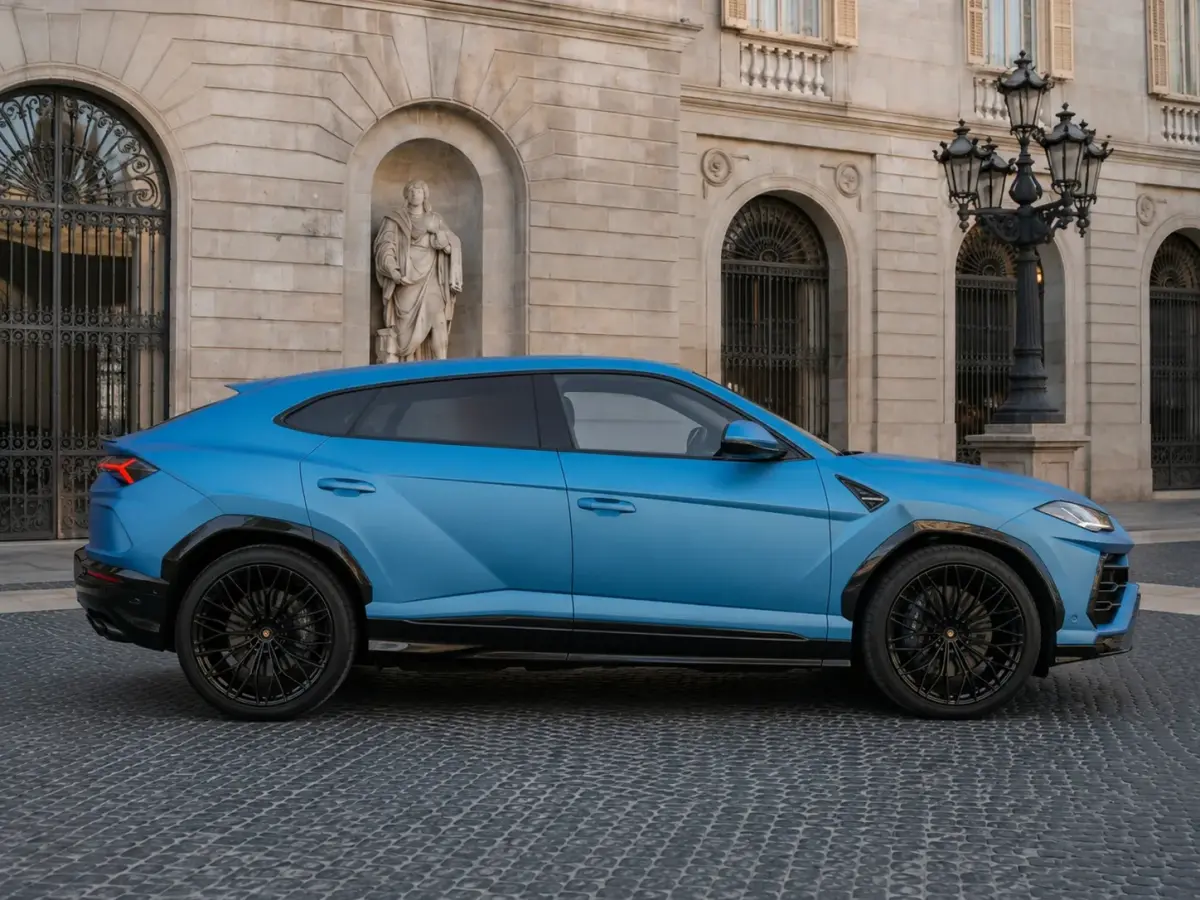Lamborghini Urus SE 2025, rear view — Zurich Luxury Car Rental, Zurich. Lamborghini Urus SE in Zurich The Lamborghini Urus SE, model year 2025, is available for…