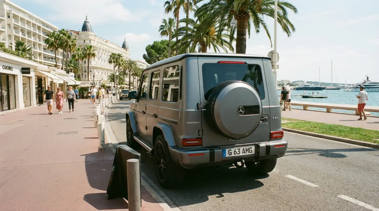 Mercedes Benz G63 2023, front view — Zurich Luxury Car Rental, Zurich. Mercedes Benz G63 in Zurich The Mercedes Benz G63 2023 is available to rent in Zurich as…