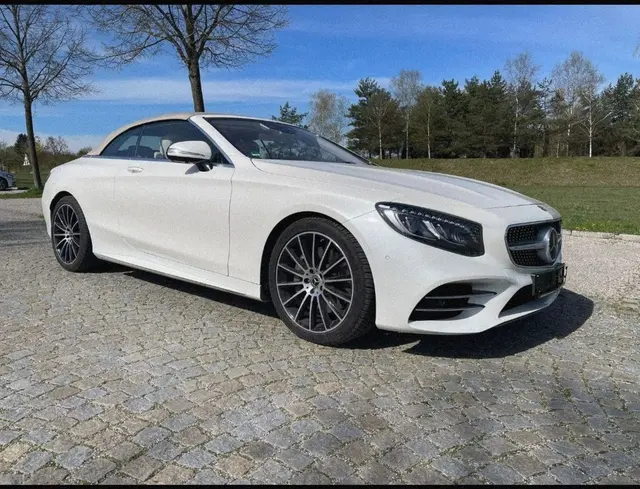 Mercedes Benz S560 Cabrio 2021 — Zurich Luxury Car Rental, Zurich