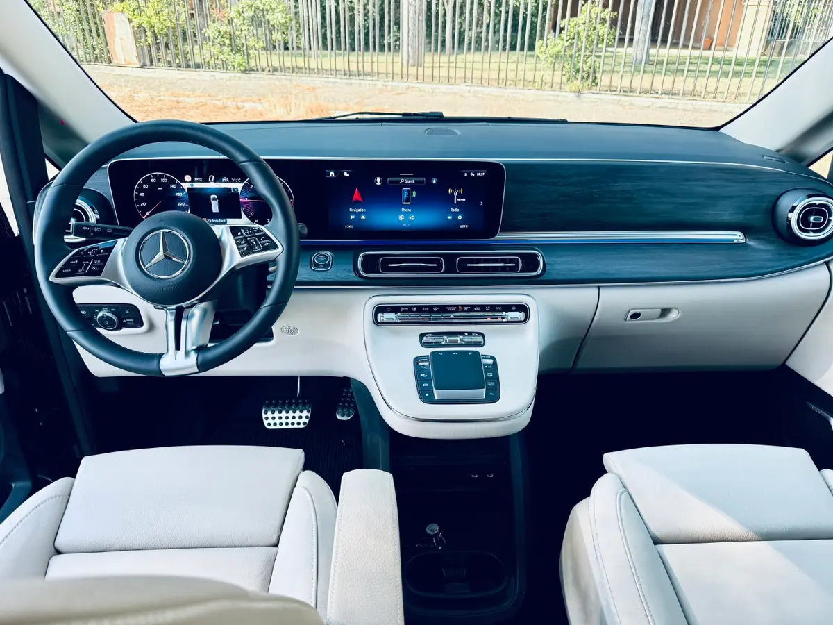 Mercedes Benz V300 4x4 XL VIP (Captain, 7 seat) 2025, rear view — Zurich Luxury Car Rental, Zurich. Mercedes Benz V300 4x4 XL VIP (Captain, 7 seat) in Zurich The Mercedes Benz V300 4x4 XL…