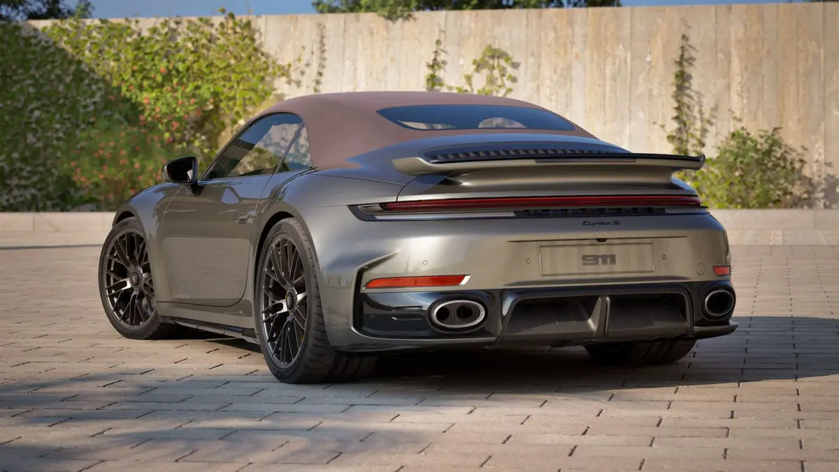 Porsche 911 992 Carrera Turbo S Cabrio 2026, exterior — Zurich Luxury Car Rental, Zurich. Porsche 911 992 Carrera Turbo S Cabrio in Zurich The Porsche 911 992 Carrera Turbo S…