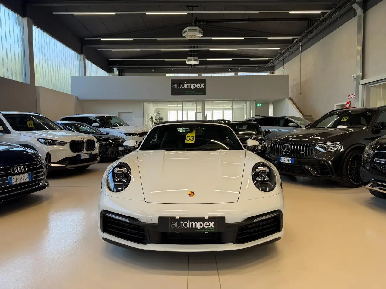 Porsche 911 Carrera S Cabrio (992) 2025, dashboard — Zurich Luxury Car Rental, Zurich. Porsche 911 Carrera S Cabrio (992) in Zurich The Porsche 911 Carrera S Cabrio (992) is…