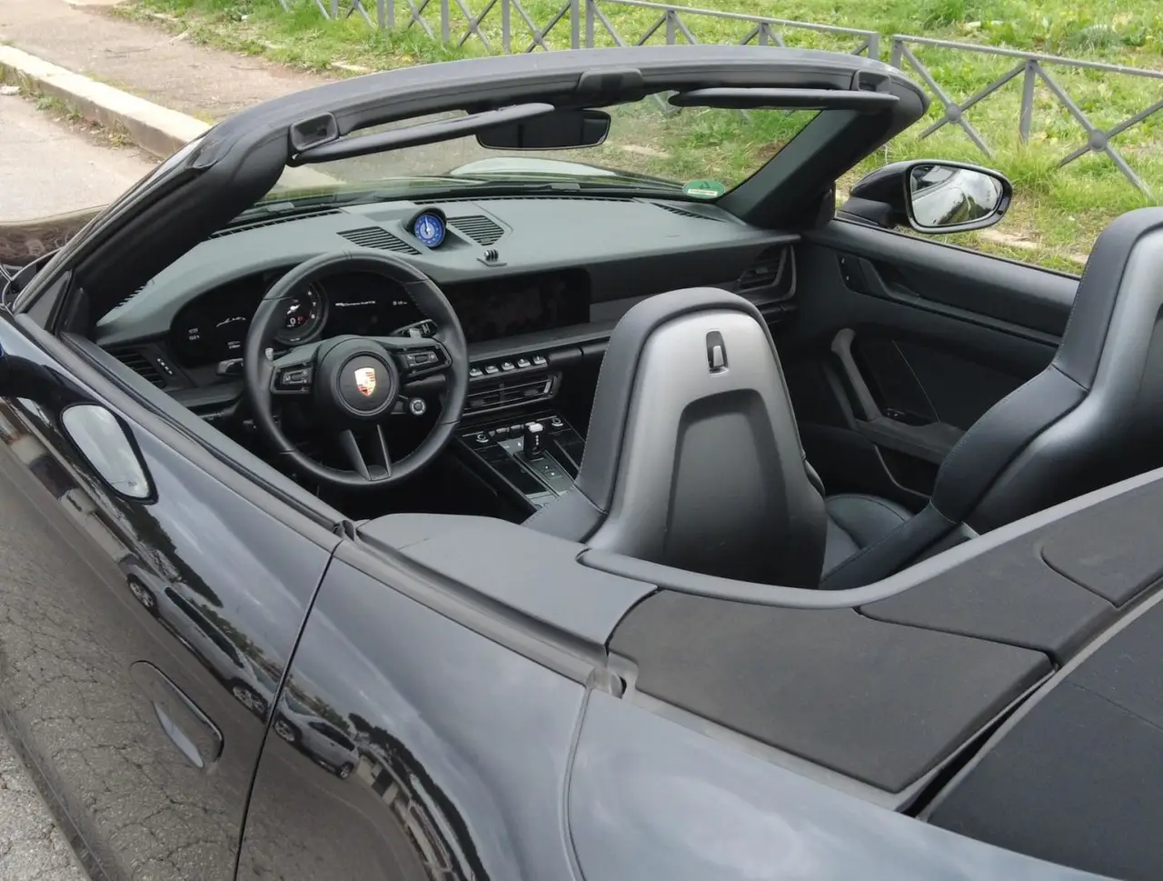 Porsche 992 Carrera 4 GTS Cabrio 2024, interior — Zurich Luxury Car Rental, Zurich. Porsche 992 Carrera 4 GTS Cabrio in Zurich The Porsche 992 Carrera 4 GTS Cabrio, year…