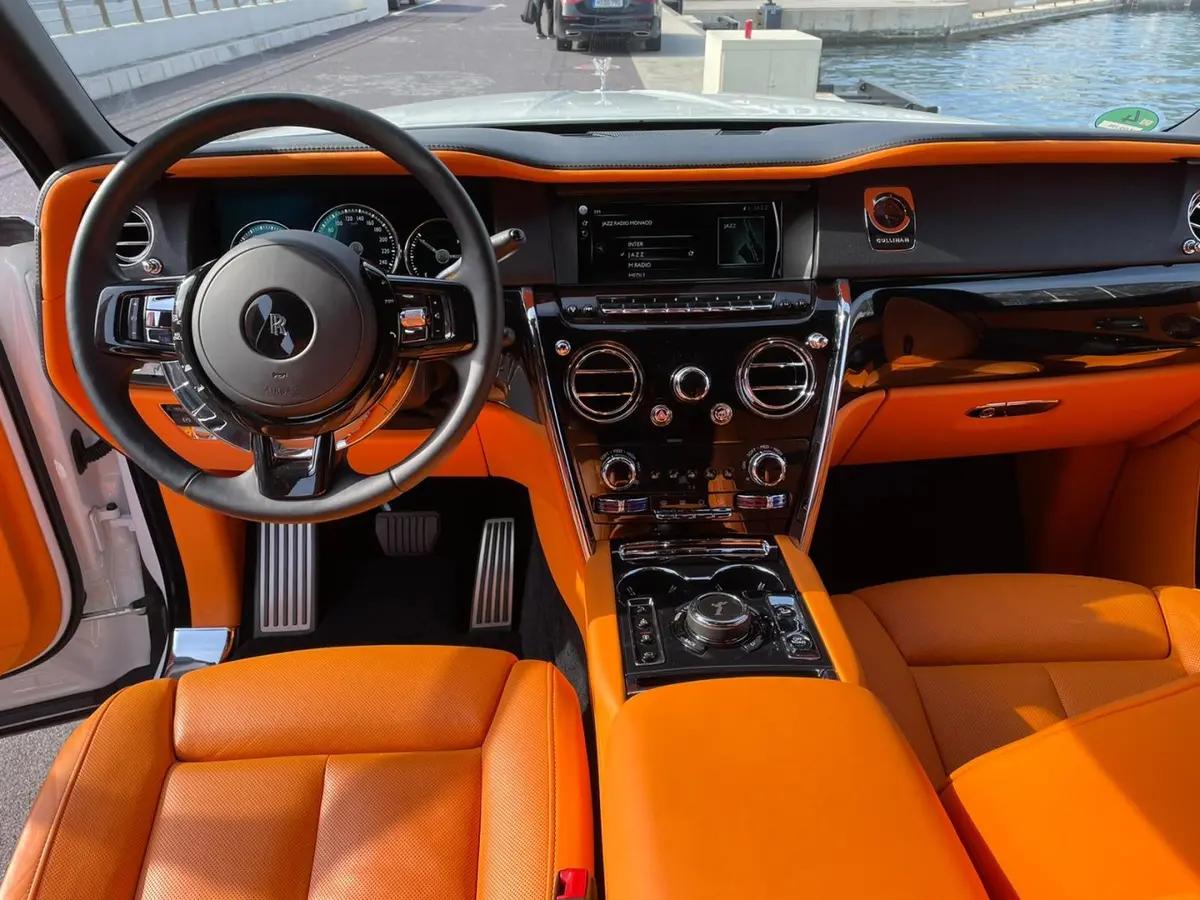 Rolls-Royce Cullinan 2022, rear view — Zurich Luxury Car Rental, Zurich. Rolls-Royce Cullinan in Zurich The Rolls-Royce Cullinan is available to rent in Zurich…