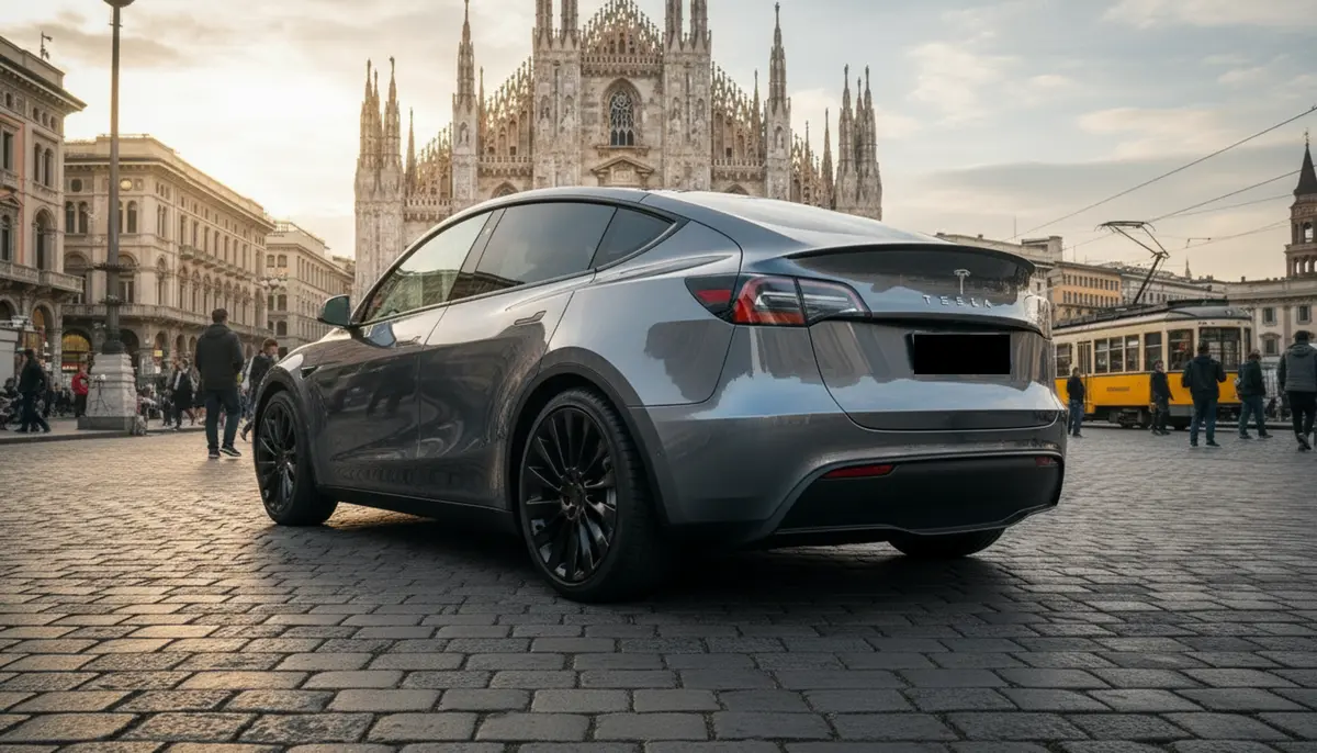 Tesla Model Y Long Range 2023, exterior — Zurich Luxury Car Rental, Zurich. Tesla Model Y Long Range in Zurich The Tesla Model Y Long Range 2023 is available to rent…
