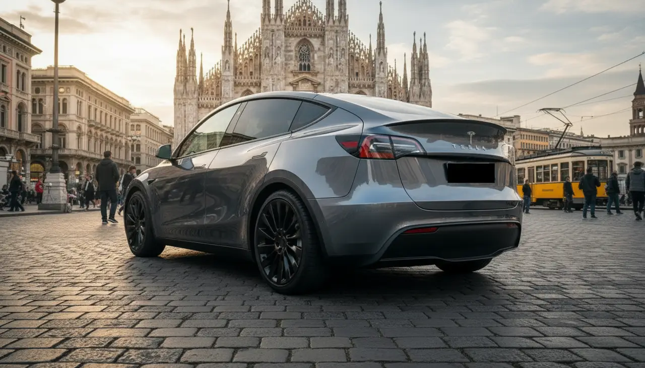 Tesla Model Y Long Range 2023, exterior — Zurich Luxury Car Rental, Zurich. Tesla Model Y Long Range in Zurich The Tesla Model Y Long Range 2023 is available to rent…